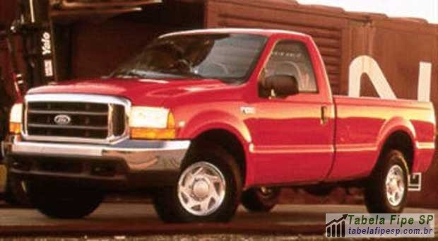 Tabela de preço Ford F-250 xl super duty  diesel 2000