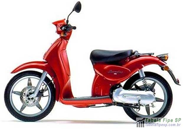 Imagem de divulgação Tabela fipe preço Aprilia Scarabeo Brigth 50 1999