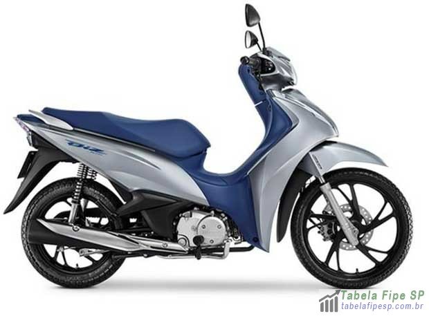 Imagem de divulgação Tabela fipe preço Honda BIZ 125/125i Flex 2019