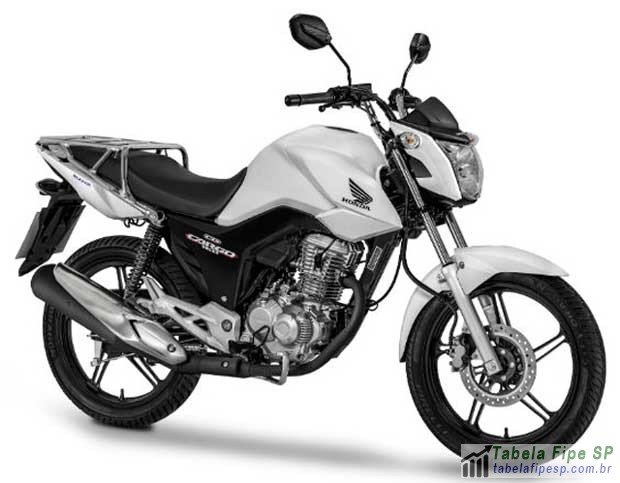 Imagem de divulgação Tabela fipe preço Honda CG 160 Cargo 2016