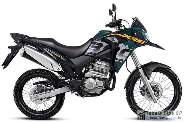 Tabela fipe Honda Xre 300 adventure flex 2023 preço