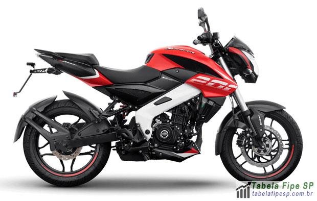 Imagem de divulgação Tabela fipe preço Bajaj Dominar 200 2025