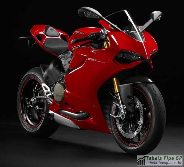 Imagem de divulgação Tabela fipe preço Ducati 1199 Panigale S 2013